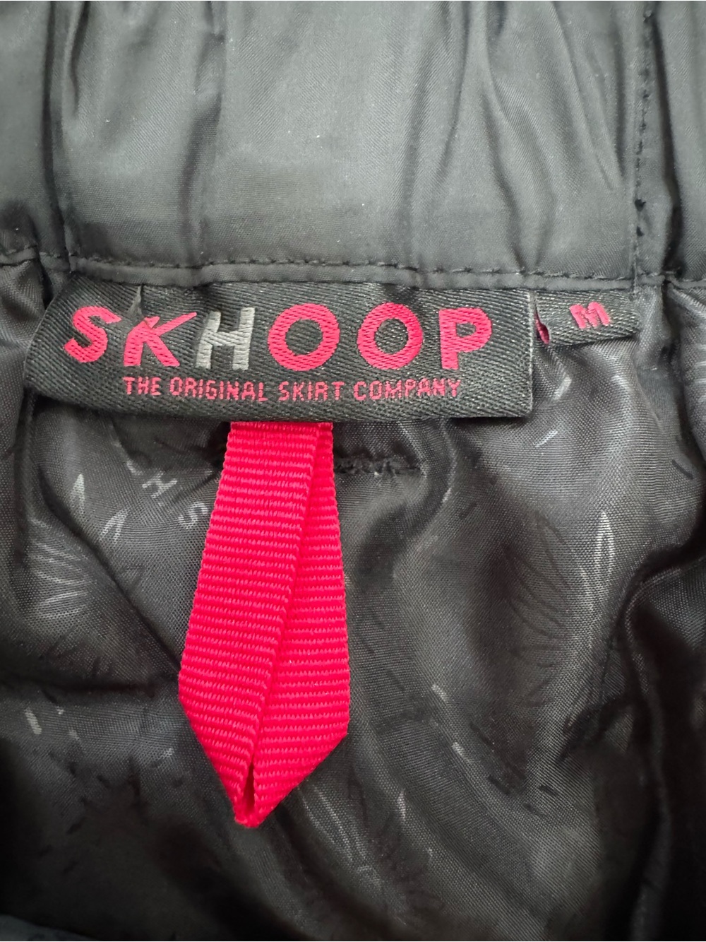 SKHOOP Down Quilted Black Insulated Skirt Women's Medium Gorpcore Outdoor - Picture 10 of 16
